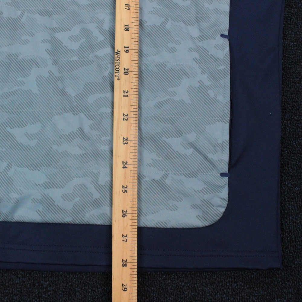 Peter Millar Pullover Mens XL Hyperlight Weld Hybrid 1/4 Zip Stretch Camo Golf - Picture 5 of 10